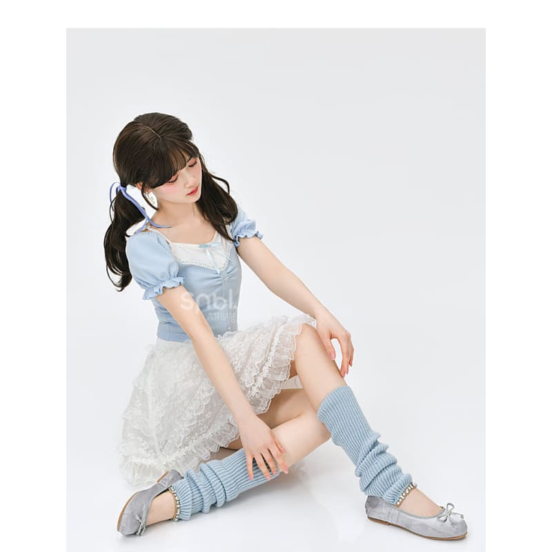 Cute Soft Dreamy Girl Pastel Outfit ON624 - set