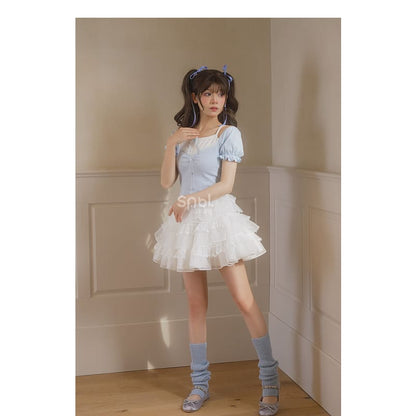 Cute Soft Dreamy Girl Pastel Outfit ON624 - set