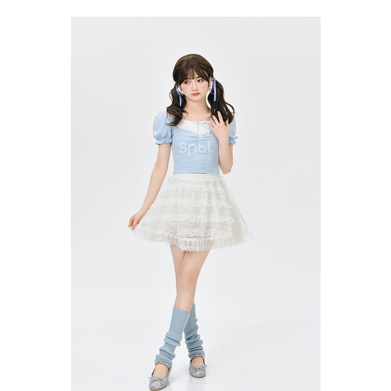 Cute Soft Dreamy Girl Pastel Outfit ON624 - set