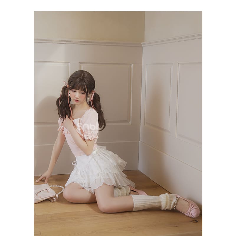 Cute Soft Dreamy Girl Pastel Outfit ON624 - set