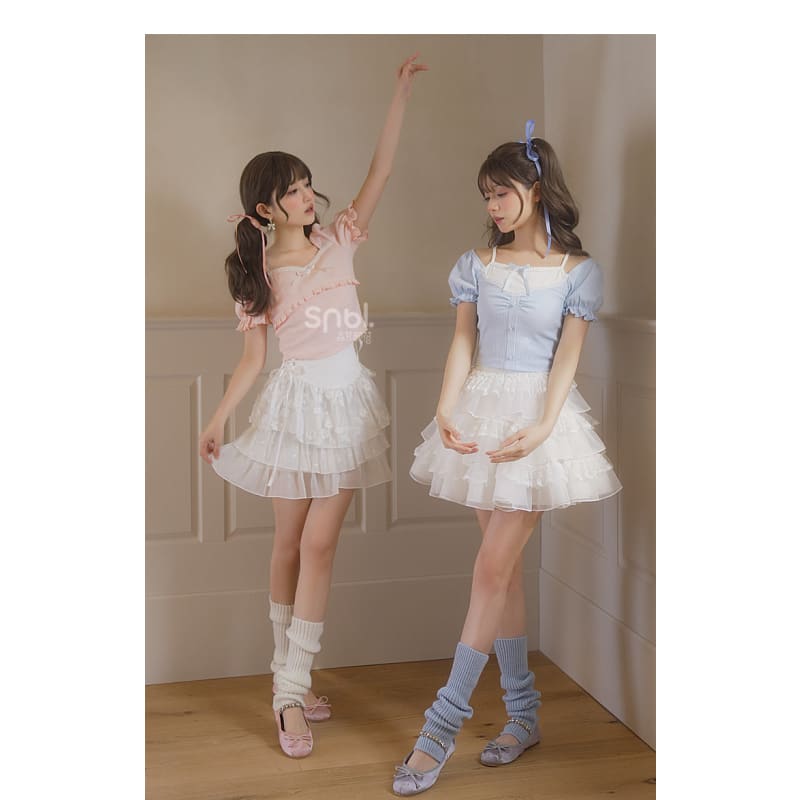 Cute Soft Dreamy Girl Pastel Outfit ON624 - set