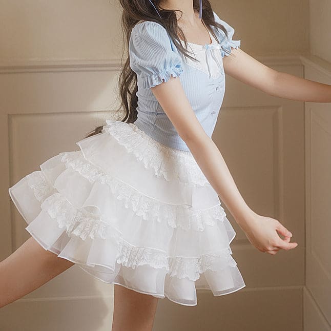 Cute Soft Dreamy Girl Pastel Outfit ON624 - set