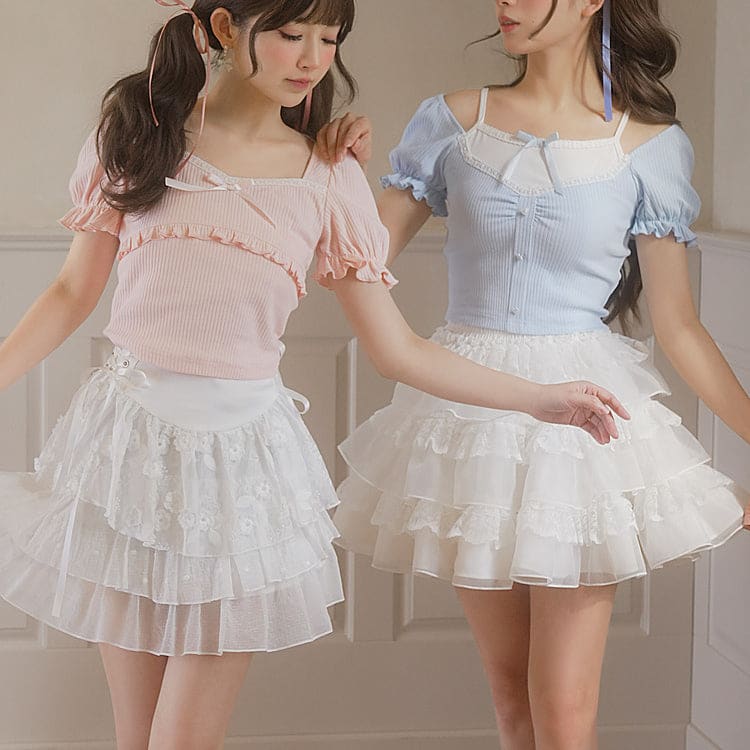 Cute Soft Dreamy Girl Pastel Outfit ON624 - set