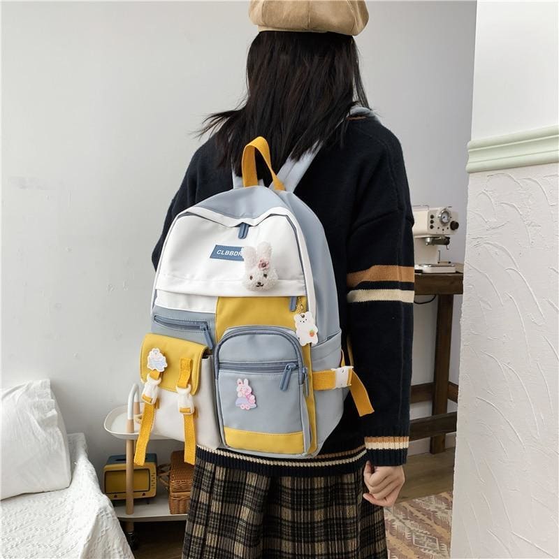 Cute Waterproof Nylon Backpack - 152401