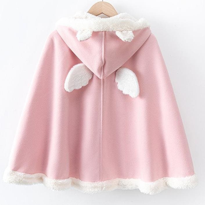Cute Wings Pink Cloak MK15612 - KawaiiMoriStore
