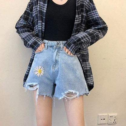 Daisy Shorts MK038 - KawaiiMoriStore