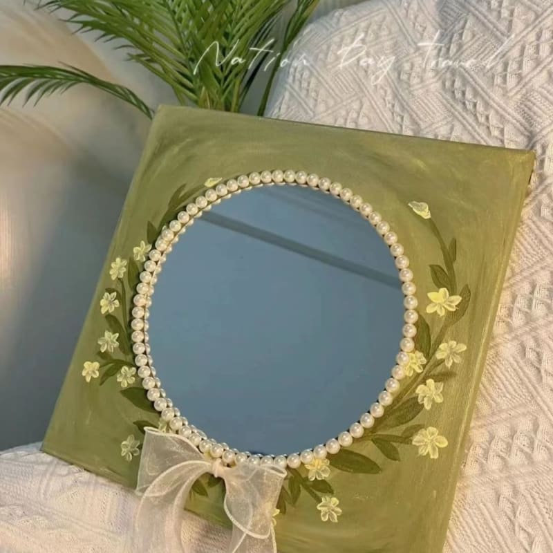 DIY 3D Flower Mirror Frame KawaiiMoriStore