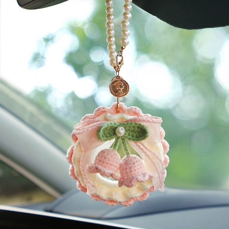 DIY Lily of the valley pendant - B / Pink - DIY