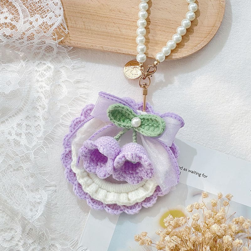 DIY Lily of the valley pendant - B / Purple - DIY