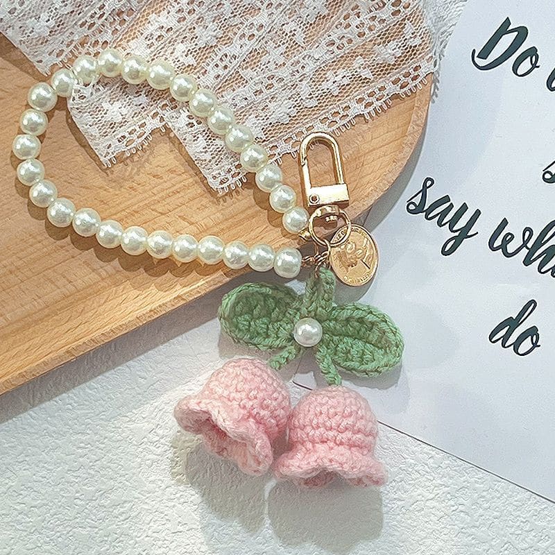 DIY Lily of the valley pendant - C / Pink - DIY