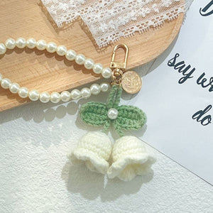 DIY Lily of the valley pendant - C / White - DIY