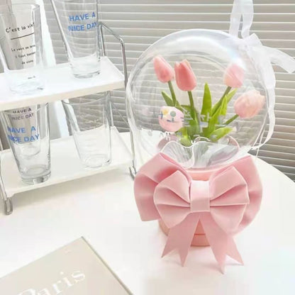 Diy Tulip Bubble LED Flower Bouquet LIN125 - gift