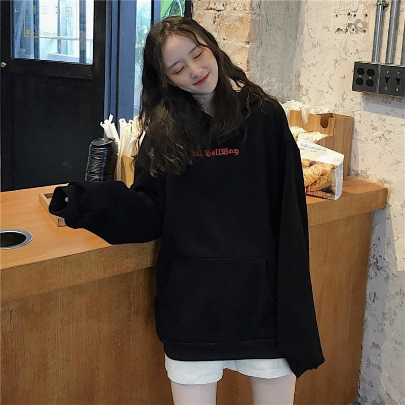 Egirl Devil Horn Hoodie - hoodie