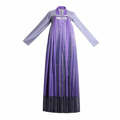 Elegant Purple Starry Sky Chinese Style Hanfu MK15179 - KawaiiMoriStore