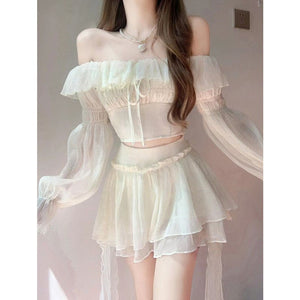 Fairy Princess Cloudy Dress - As photo / S（40-47.5KG） -