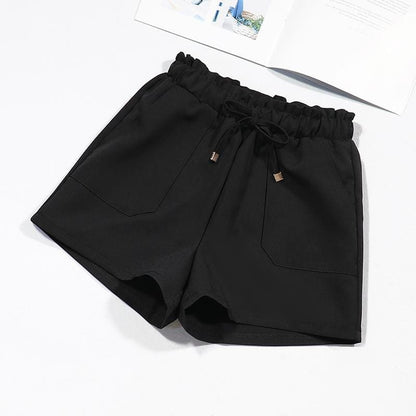 Fashion High Waisted Chiffon Shorts MK15965 - KawaiiMoriStore