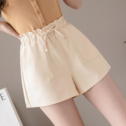 Fashion High Waisted Chiffon Shorts MK15965 - KawaiiMoriStore