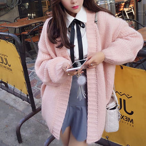 Fashion Sweater Cardigan Coat MK15614 - KawaiiMoriStore