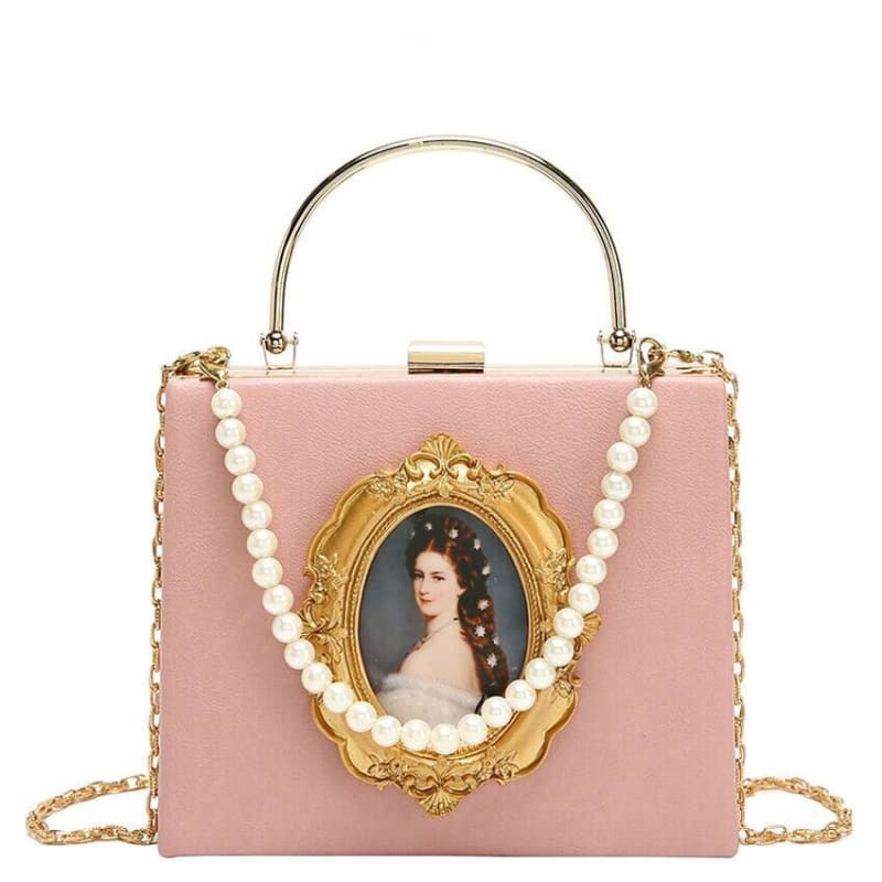 Femme Marquess Aesthetic Bag with Pearls