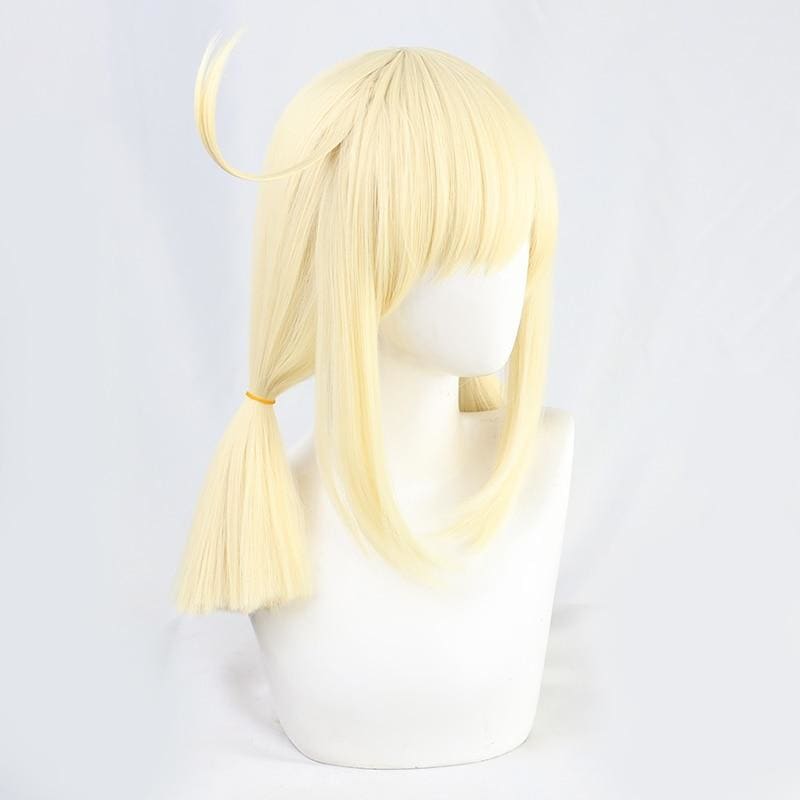 Genshin Impact Klee Pale Blonde Straight Twin Ponytails Cosplay Wig MK15323 - KawaiiMoriStore