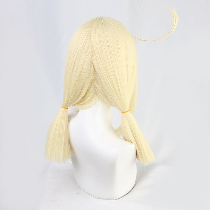 Genshin Impact Klee Pale Blonde Straight Twin Ponytails Cosplay Wig MK15323 - KawaiiMoriStore