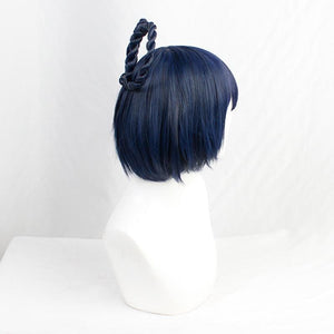 Genshin Impact Xiang Ling Braided Blue Cosplay Wig MK16052 - KawaiiMoriStore