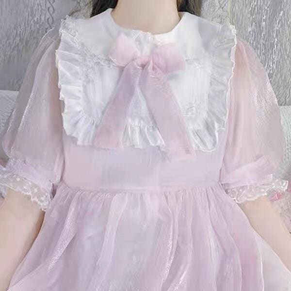 Glass Doll Japanese Lolita Tea Party Dolly Dress