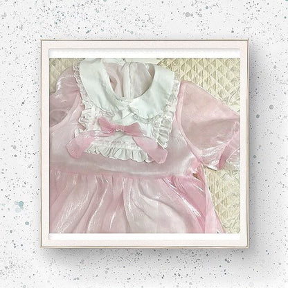 Glass Doll Japanese Lolita Tea Party Dolly Dress