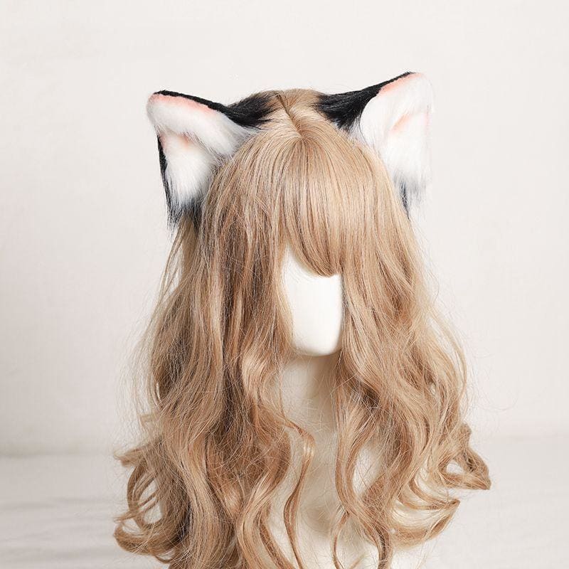 Hand-made Cute Cat Ear Hair Clip Hair MK15760 - KawaiiMoriStore