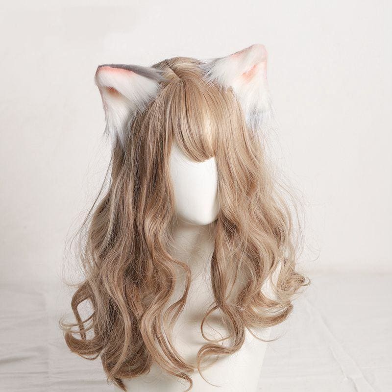 Hand-made Cute Cat Ear Hair Clip Hair MK15760 - KawaiiMoriStore