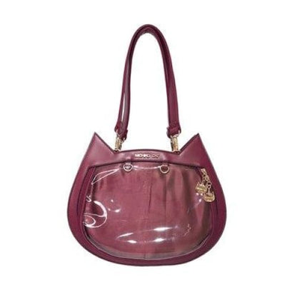 Harajuku Kawaii Cat Ear Lolita Transparent Handbag MK0756 - KawaiiMoriStore