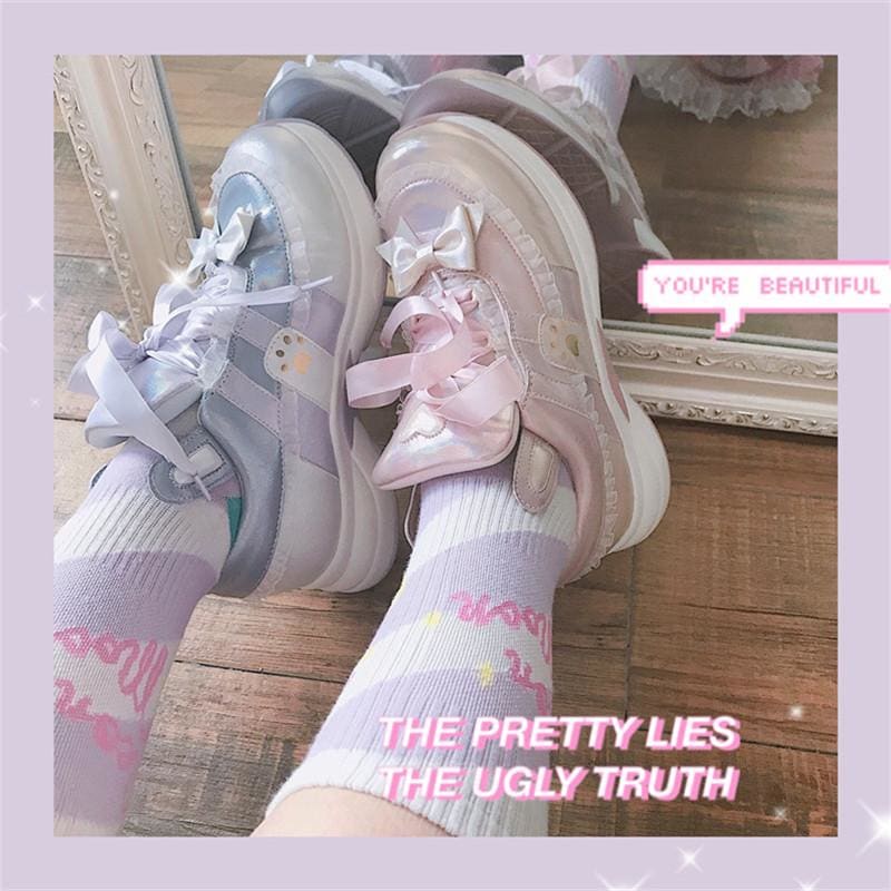 Harajuku Macarons Sneakers MM1025 - KawaiiMoriStore