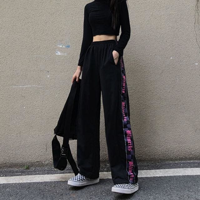 Harajuku Streetwear Print Jogging Sweatpants - pants