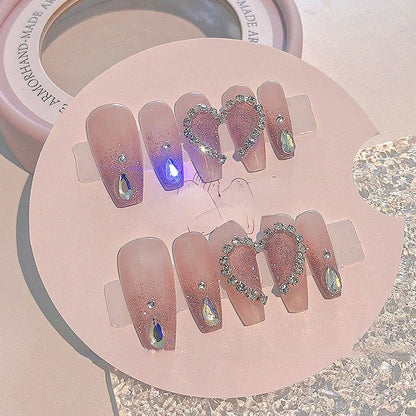 Heart Nails - Lovesickdoe - nails