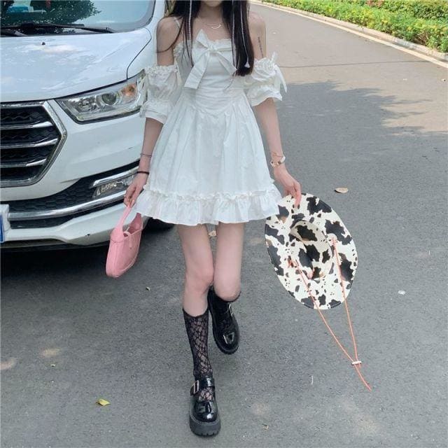 Iris Angelcore Kawaii Princess Mini Dress - angelcore dress