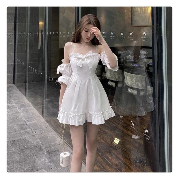 Iris Angelcore Kawaii Princess Mini Dress - angelcore dress