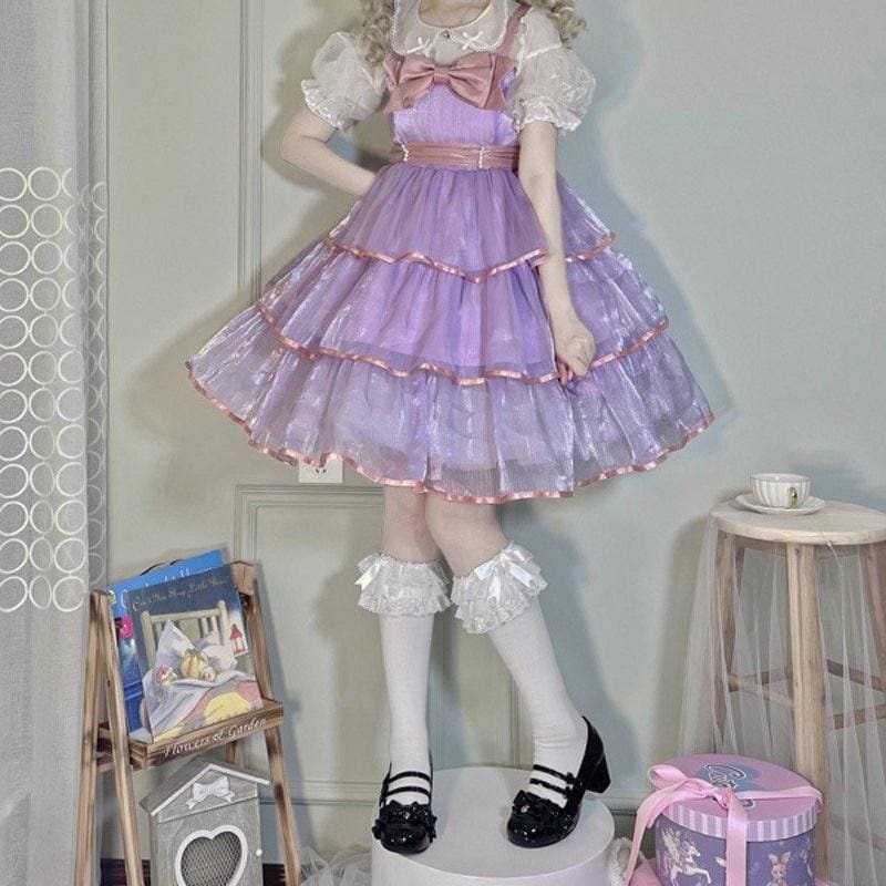 Jellycrystal Kawaii Princess JSK Lolita Dress - One Size - 
