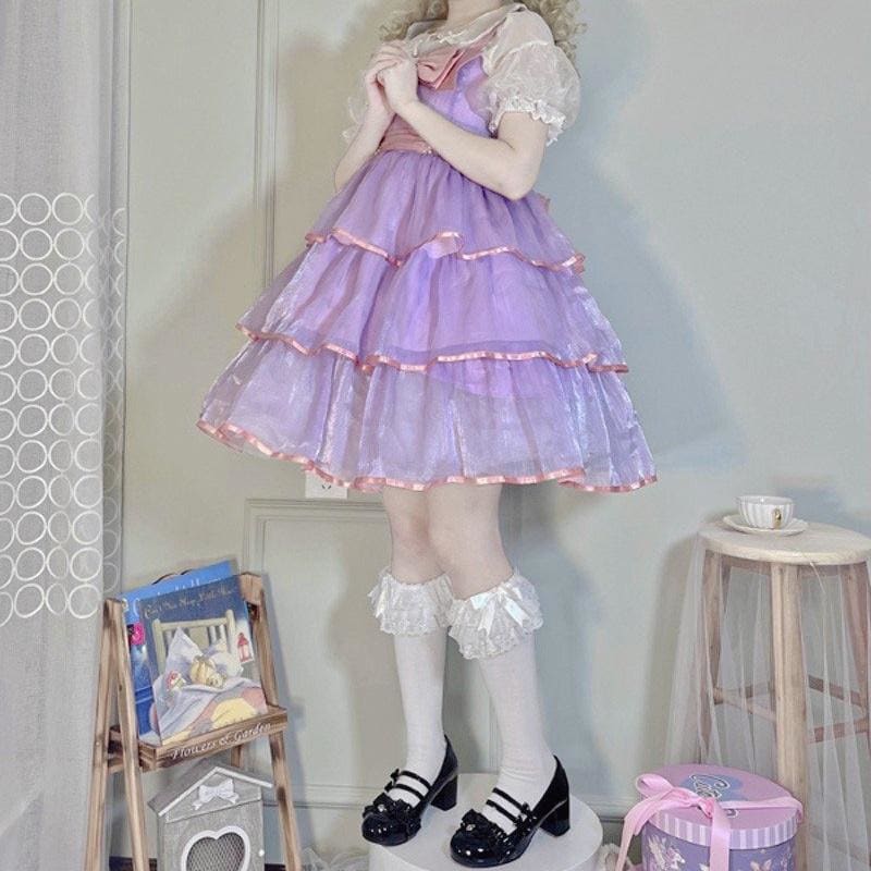 Jellycrystal Kawaii Princess JSK Lolita Dress - One Size - 