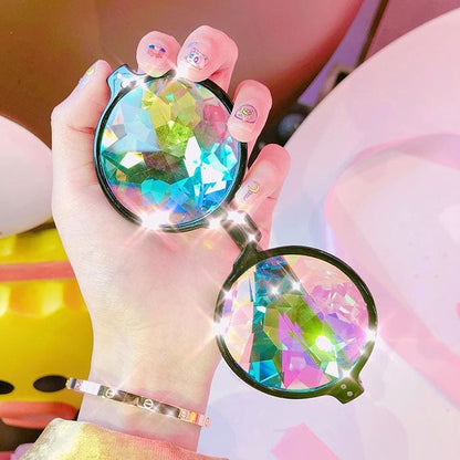 Kaleidoscope Crystal Sunglasses MK179592 - KawaiiMoriStore