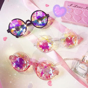 Kaleidoscope Crystal Sunglasses MK179592 - KawaiiMoriStore