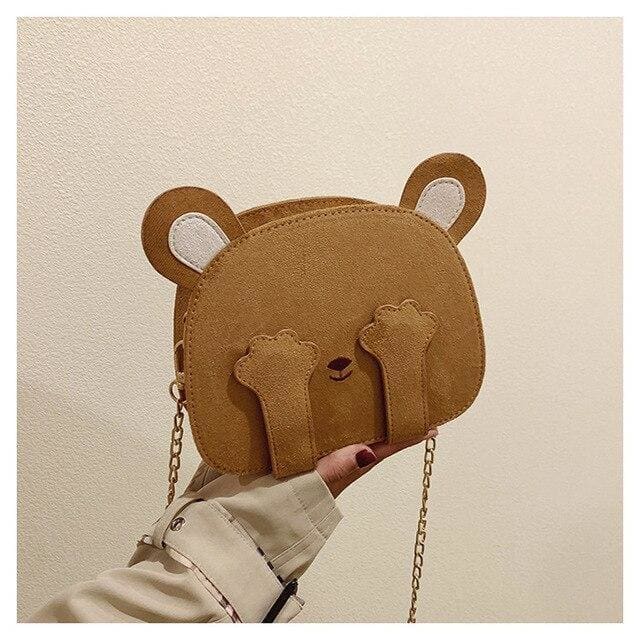 Kawaii Bear Shoulder Crossbody Bag MK14993 - KawaiiMoriStore