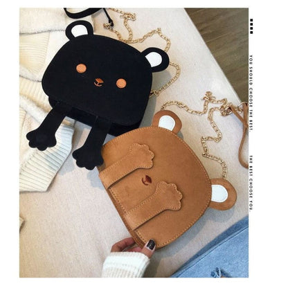 Kawaii Bear Shoulder Crossbody Bag MK14993 - KawaiiMoriStore