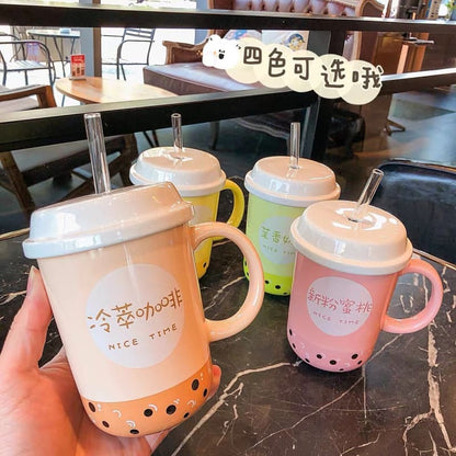 Kawaii Boba Mug MK15807 - KawaiiMoriStore