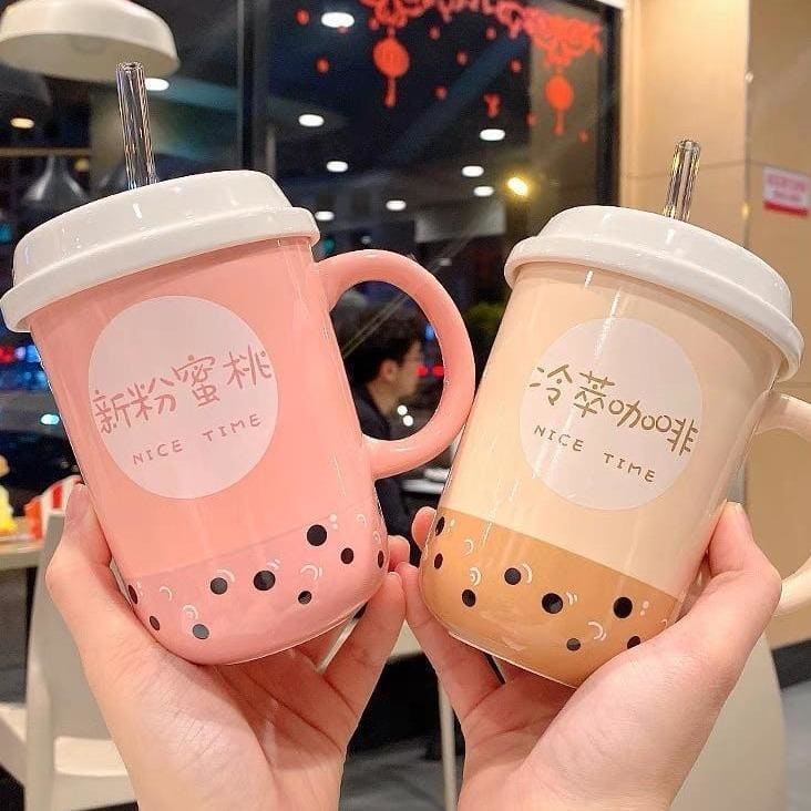 Kawaii Boba Mug MK15807 - KawaiiMoriStore