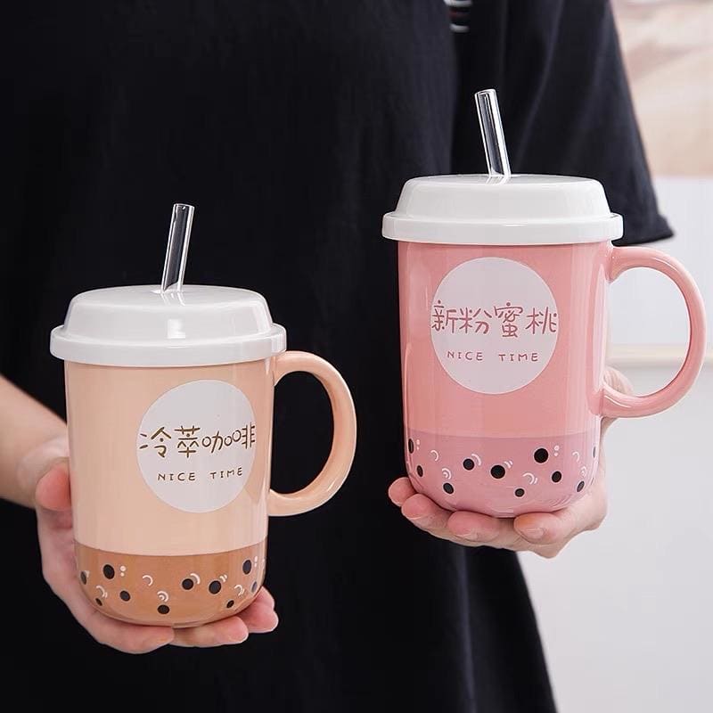 Kawaii Boba Mug MK15807 - KawaiiMoriStore