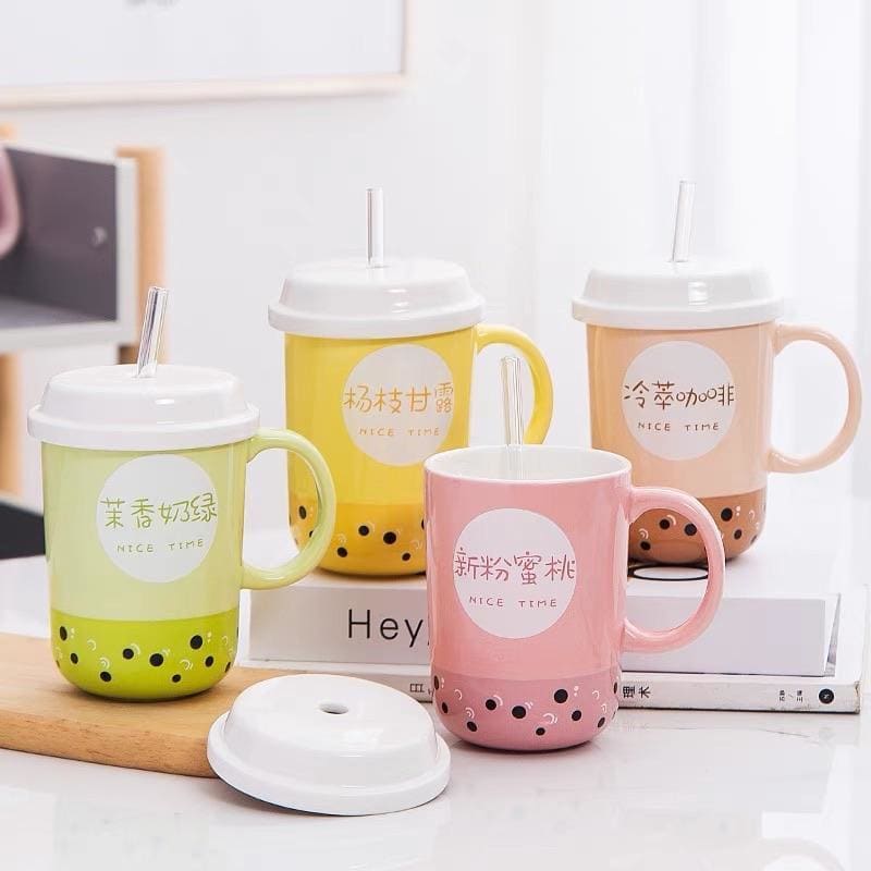 Kawaii Boba Mug MK15807 - KawaiiMoriStore