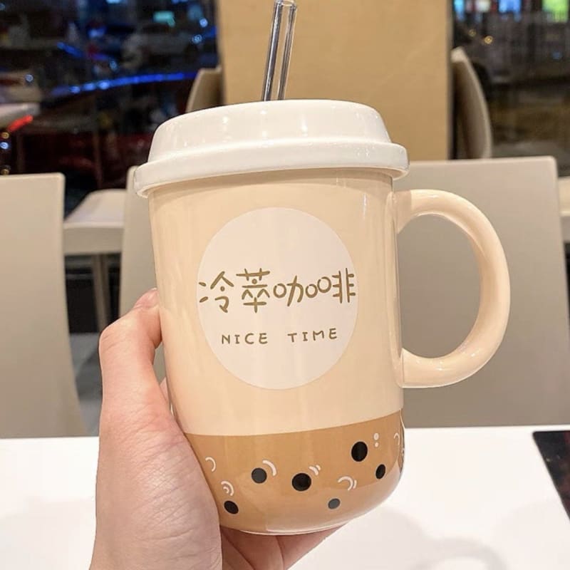 Kawaii Boba Mug MK15807 - KawaiiMoriStore