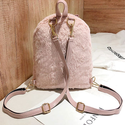 Kawaii Bunny Ear Plush Backpack MK15635 - KawaiiMoriStore