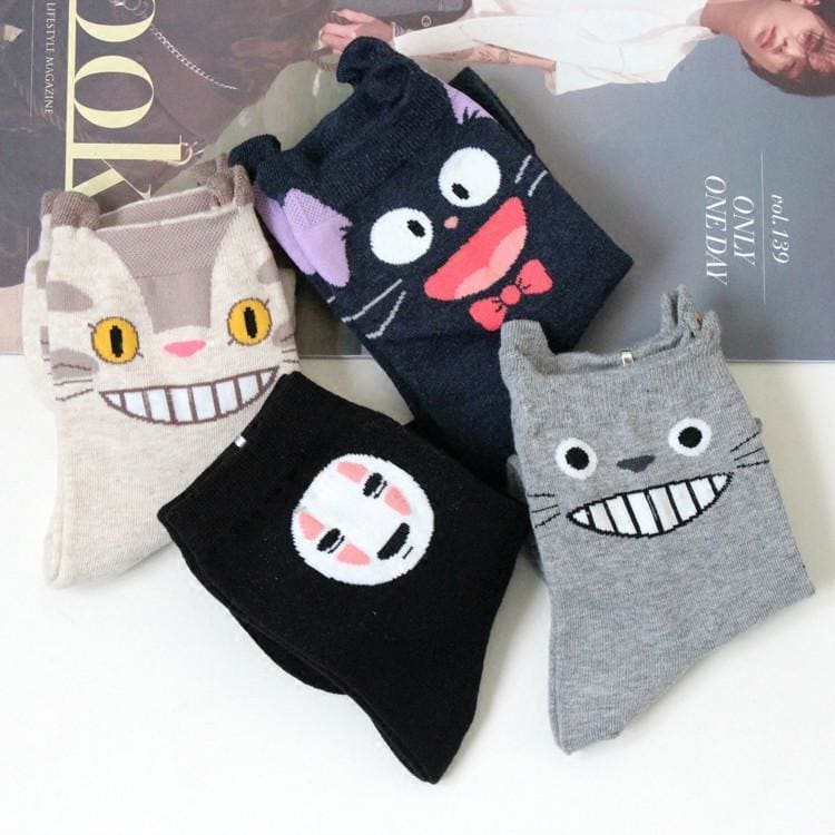 Kawaii Cartoon Socks MK14880 - KawaiiMoriStore