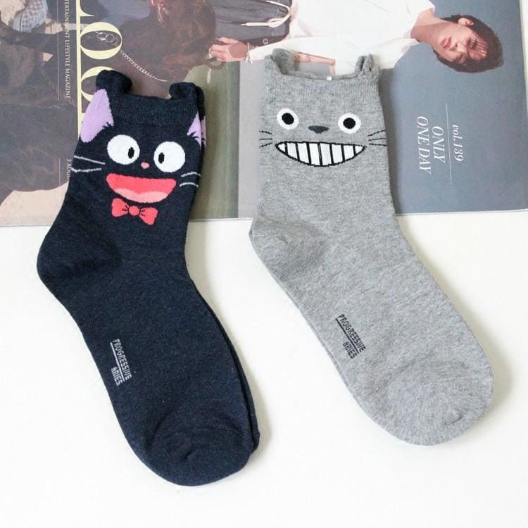 Kawaii Cartoon Socks MK14880 - KawaiiMoriStore